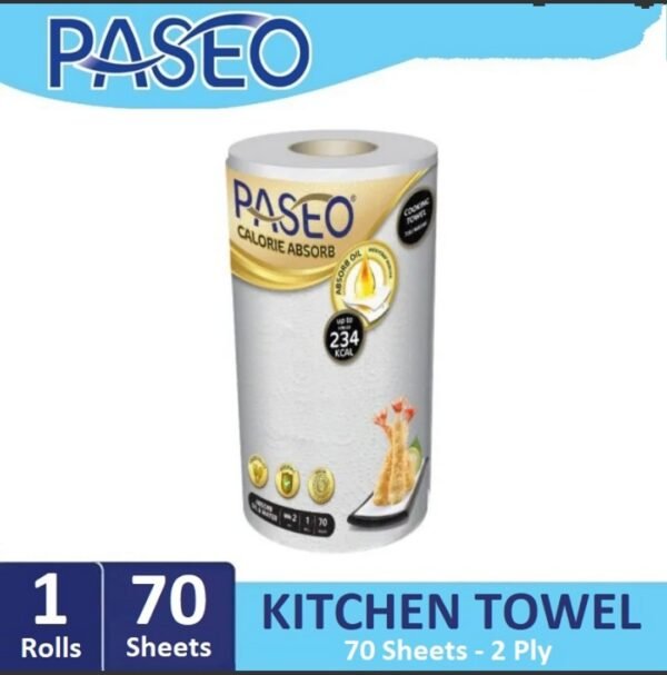 Tisu Paseo Calorie Absorb 70s- Tisu Towel,kompor