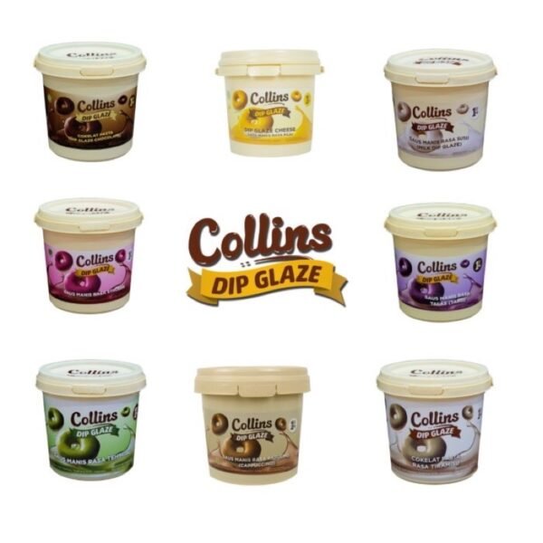 Collins Dip Glaze Rasa Taro - 1 kg - Gambar 3
