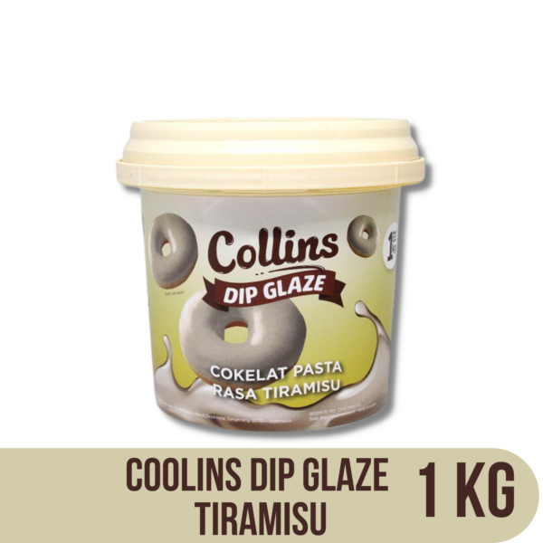 Collins Dip Glaze Rasa Tiramisu - 1 kg